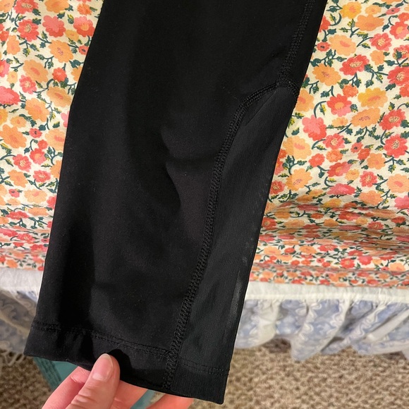 Black nike 7/8 length running leggings - Picture 4 of 7